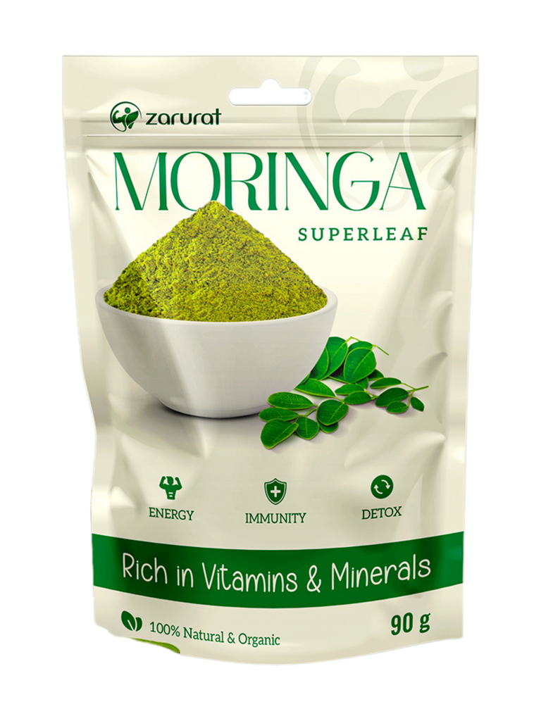 Moringa Superleaf Powder – 100% Natural & Organic